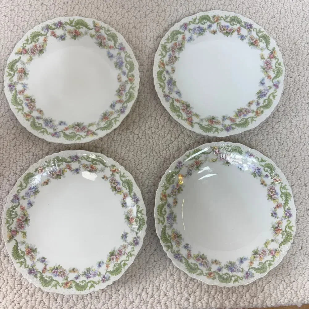 Antique J. Pouyat Limoges Plates 6